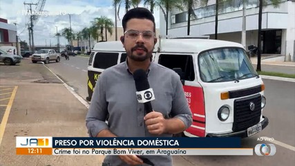 Homem preso suspeito de agredir e ameaçar esposa em Araguaína