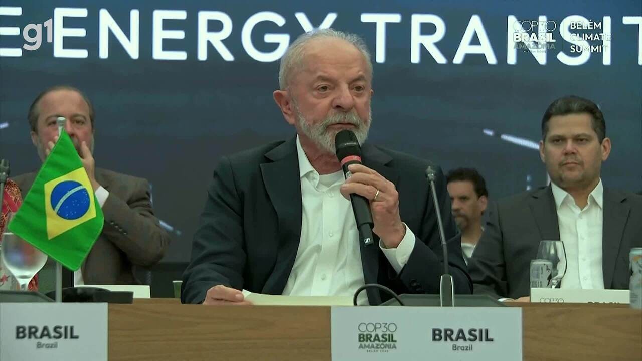 Lula discursa na abertura da COP30 e chama de 'proeza' a realização da conferência na Amazônia 