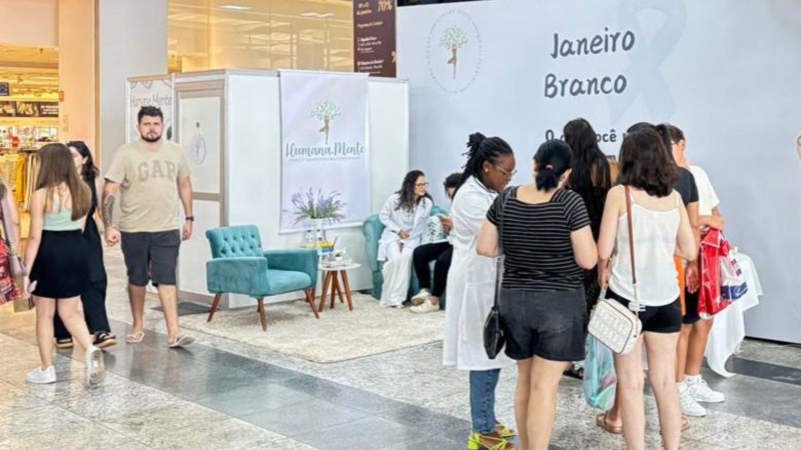 Pátio Limeira Shopping oferece oficinas e orientações no Janeiro Branco