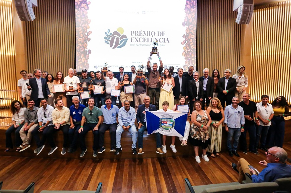 Produtores do interior do RJ se destacam em prêmio de cafés especiais — Foto: Secretaria de Estado de Desenvolvimento do Interior