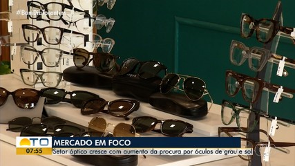 Setor óptico cresce com o aumento da procura por óculos de grau e de sol