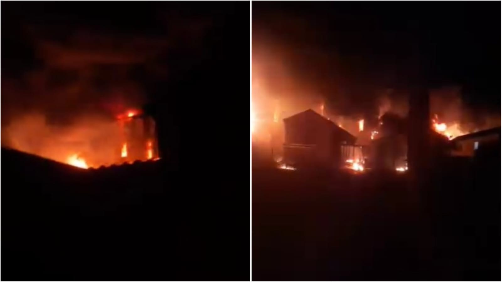 Incêndio em fábrica de pinus e resina mobiliza Corpo de Bombeiros em Buri