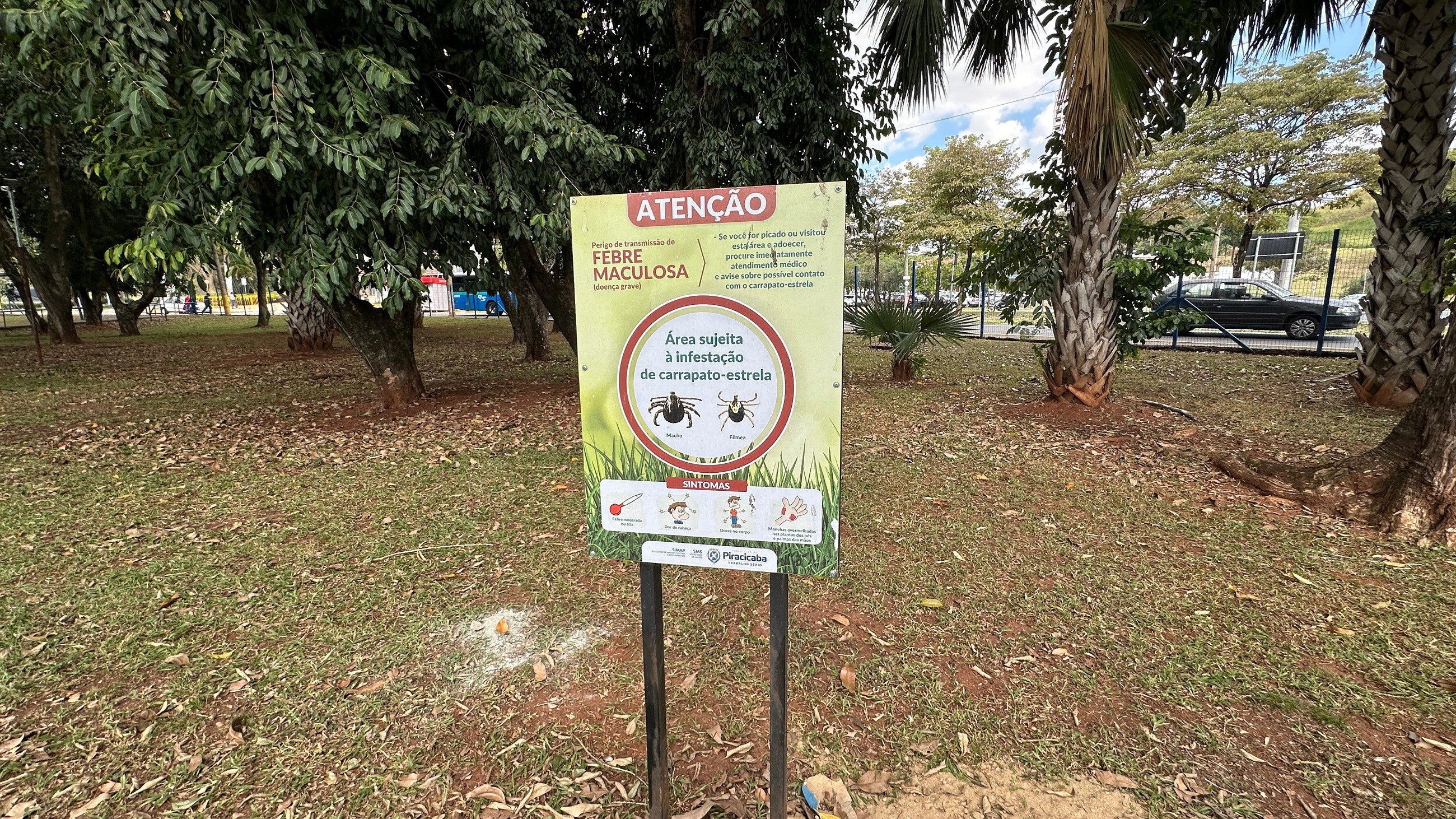 Piracicaba confirma primeira morte por febre maculosa em 2025; veja locais de risco