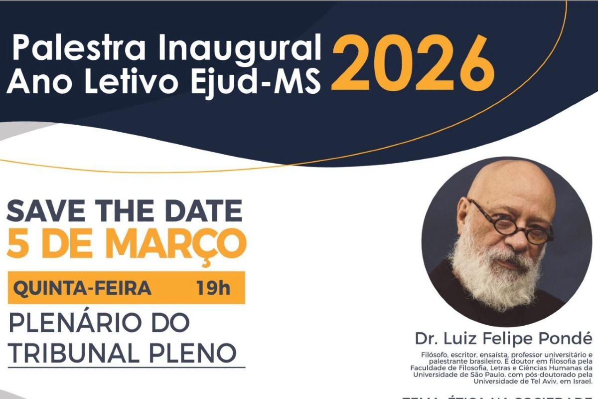 Filósofo Luiz Pondé vem a Campo Grande para palestra; inscrições estão abertas