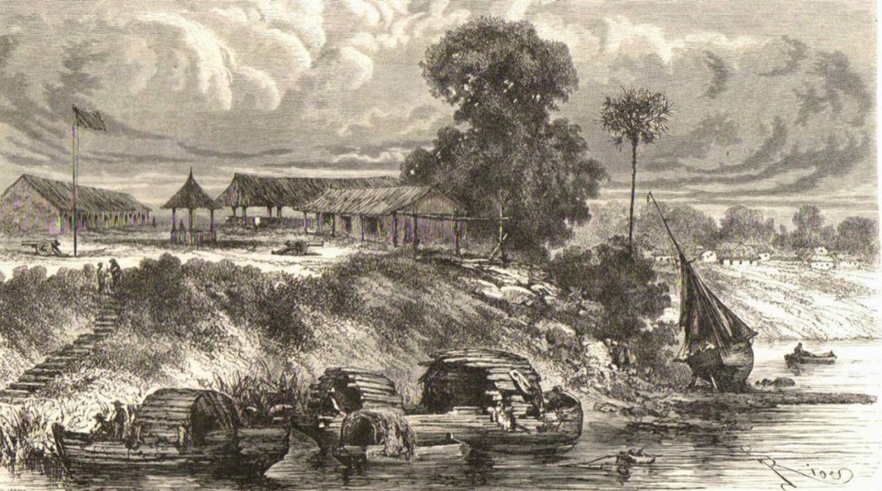 Forte São Francisco Xavier de Tabatinga — Foto: Arquivo/Reprodução
