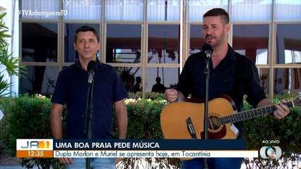 Dupla Marlon e Muriel se apresentam neste sábado em Tocantínia