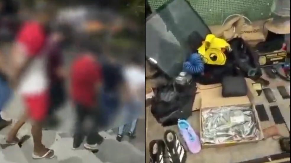 Polícia prende grupo criminoso especializado em furto de veículos com atuação em Fortaleza. — Foto: Divulgação/ Polícia Civil.