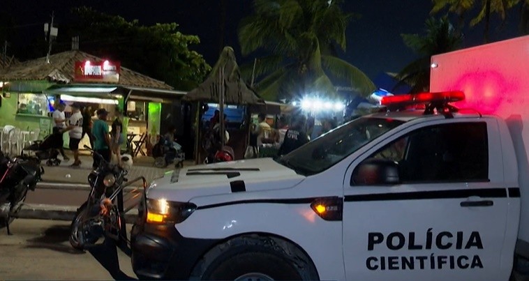 Homem é morto a tiros enquanto trabalhava em quiosque no Busto de Tamandaré, em João Pessoa 