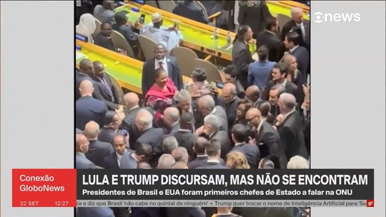 VÍDEO: Rubio se aproxima de Lula no plenário da Assembleia Geral da ONU - Programa: Conexão Globonews 