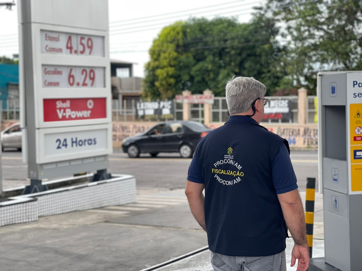 Preço Da Gasolina Varia De R 597 A R 629 Em Manaus Veja Lista De Postos Amazonas G1 