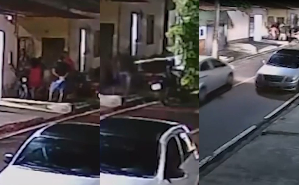 Tiroteio em Santa Inês deixa adolescente em estado grave após tiro no olho; menino é atingido no braço — Foto: Reprodução/TV Mirante