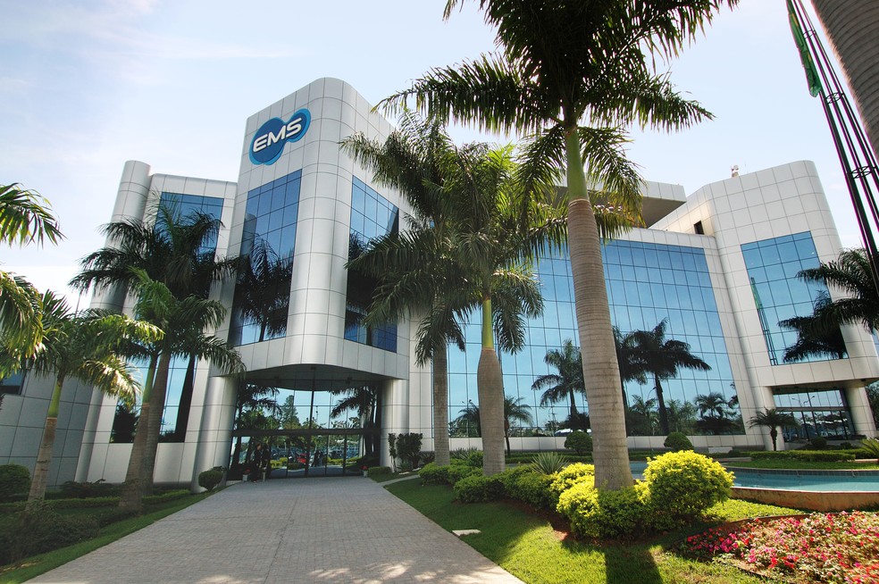 Dependências da farmacêutica EMS, em Hortolândia (SP) — Foto: William de Freitas