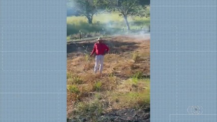 Dois homens são presos suspeitos de provocar incêndios às margens da BR-153