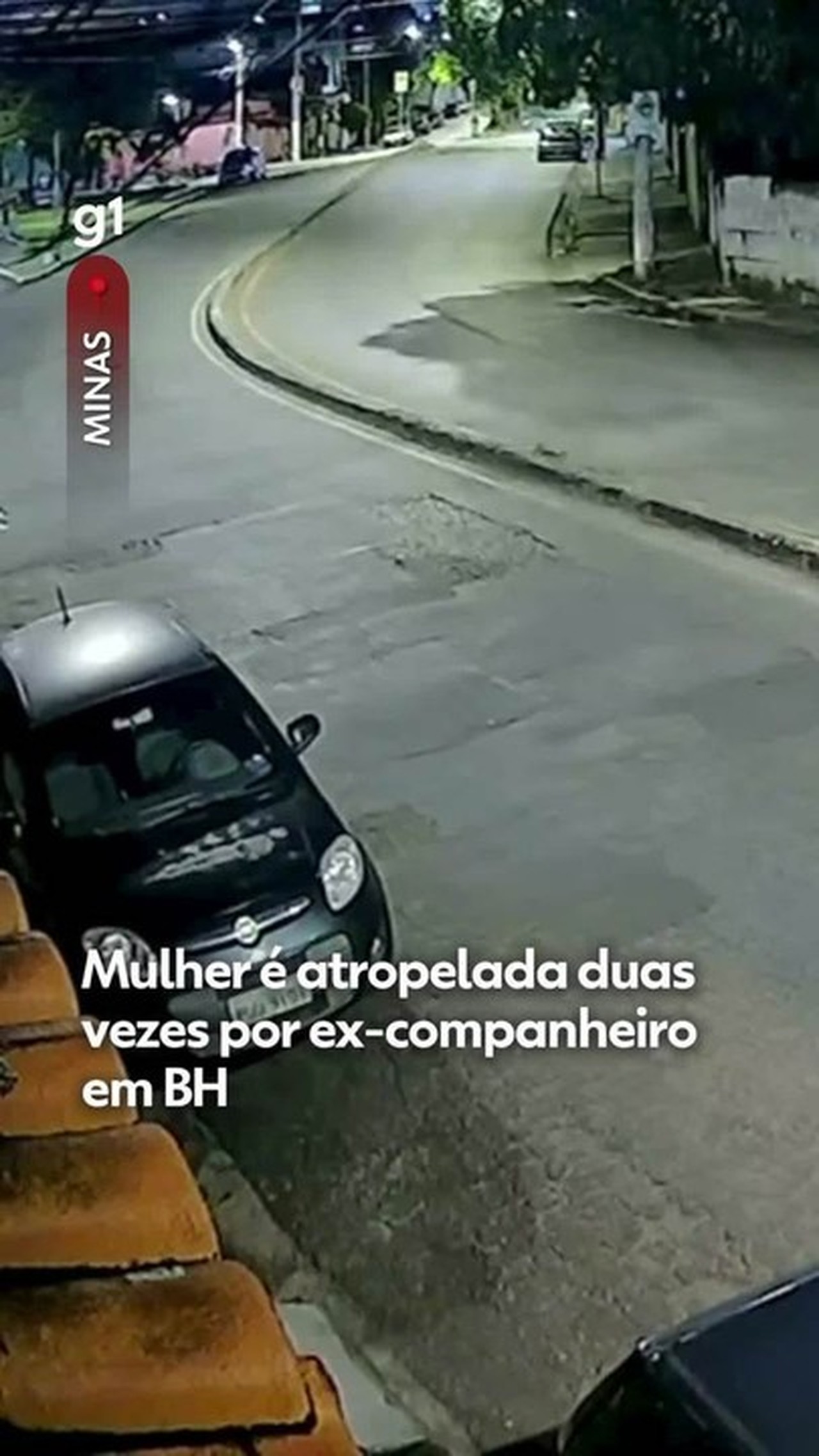 Suspeito filmado atropelando ex-companheira com carro alega legítima defesa