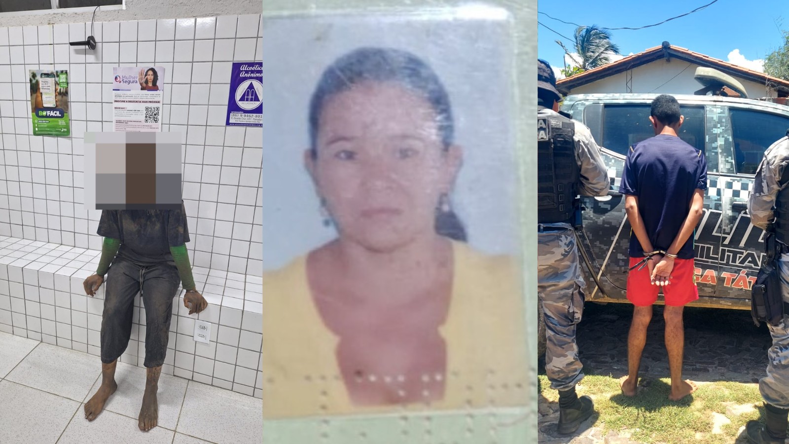 Adolescente é apreendido por participação na morte de mulher de 54 anos no PI; vítima não era alvo, diz polícia