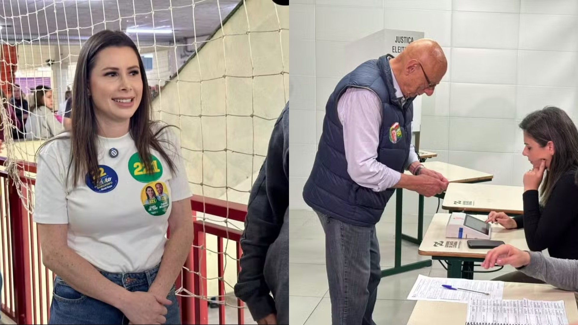 Candidatos ao Senado por SC votam neste domingo