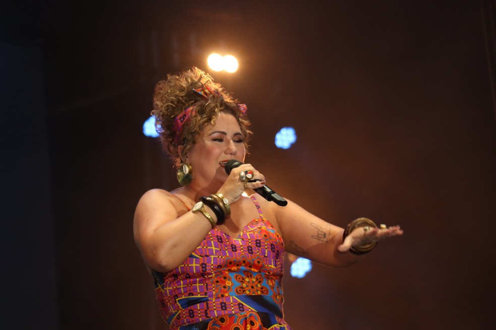 Cantora Maria Rita — Foto: Jorge Jesus