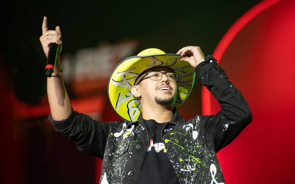 Lucas Beat na Festa do Peão de Barretos 2022 — Foto: Érico Andrade/g1