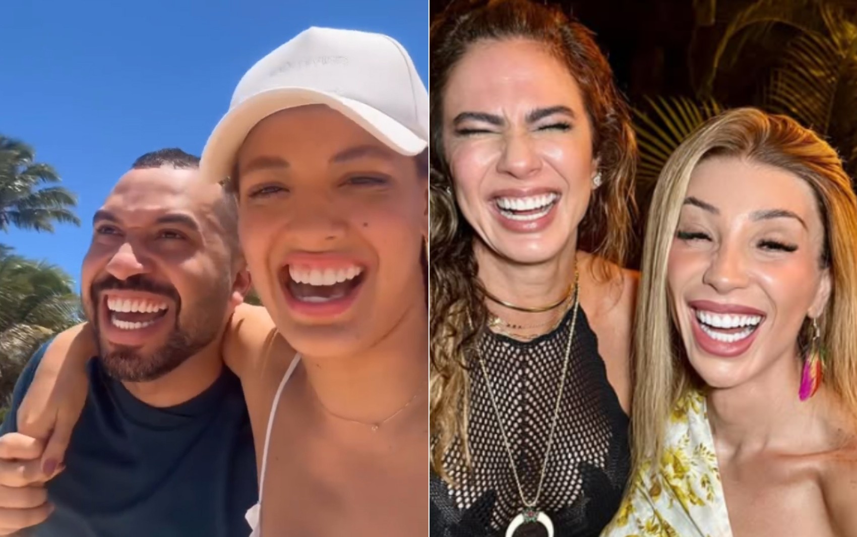 
Maya Massafera, Luciana Gimenez, Bia do Brás e Gil do Vigor curtem últimos dias do ano em destinos turísticos na Bahia