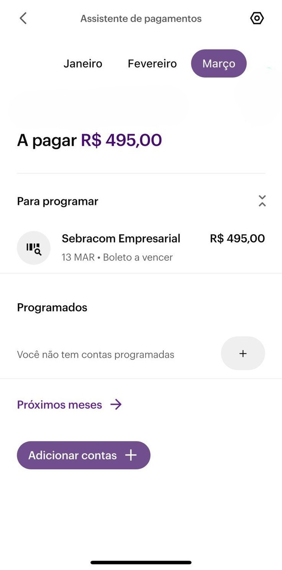 Boleto proposta recebido por micro e pequenos empreendedores — Foto: Arquivo pessoal