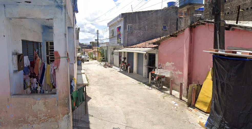 Crime aconteceu no bairro de Dois Carneiros, em Jaboatão dos Guararapes — Foto: Reprodução/Google Maps