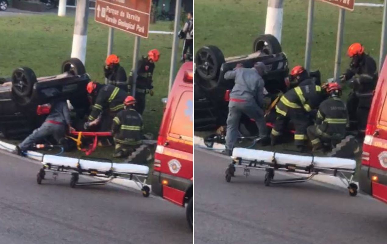 Jovem morre após capotar carro em rotatória no Jardim Paraíso em Itu | G1