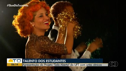 Apresentação do projeto 'Sala Aberta' revela talento dos alunos do curso de Teatro da UFT
