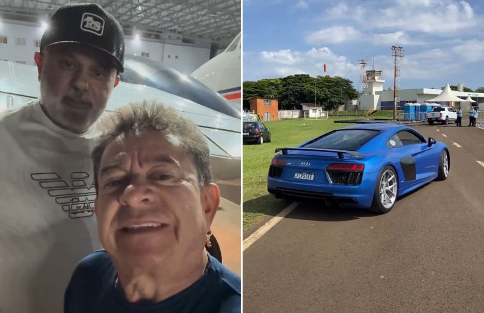 Avião da dupla Rionegro e Solimões desvia pouso após aeroporto de Franca ser fechado para evento de carros de luxo