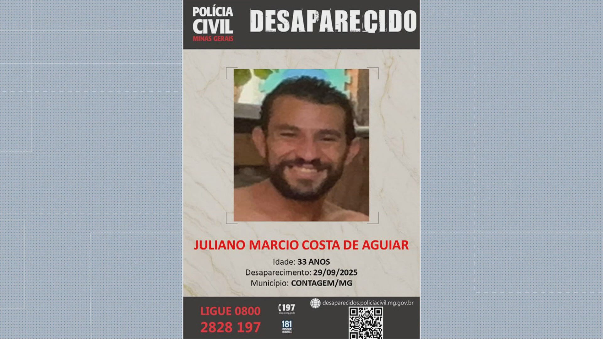 Desaparecimentos aumentam 30% em MG em 2025; estado registra média de 25 casos por dia