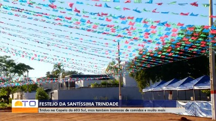 Festejo da Santíssima Trindade começa nesta quinta-feira (23) na capela da 603 Sul