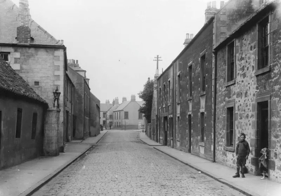Jim e Betty cresceram em Eyemouth na dcada de 1930  Foto: Getty Images
