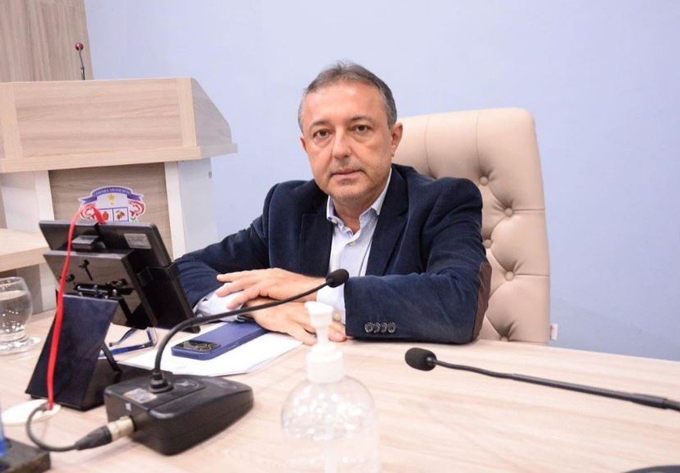 César Veras foi presidente da Câmara de Camocim de 2019 a 2020. — Foto: Arquivo pessoal