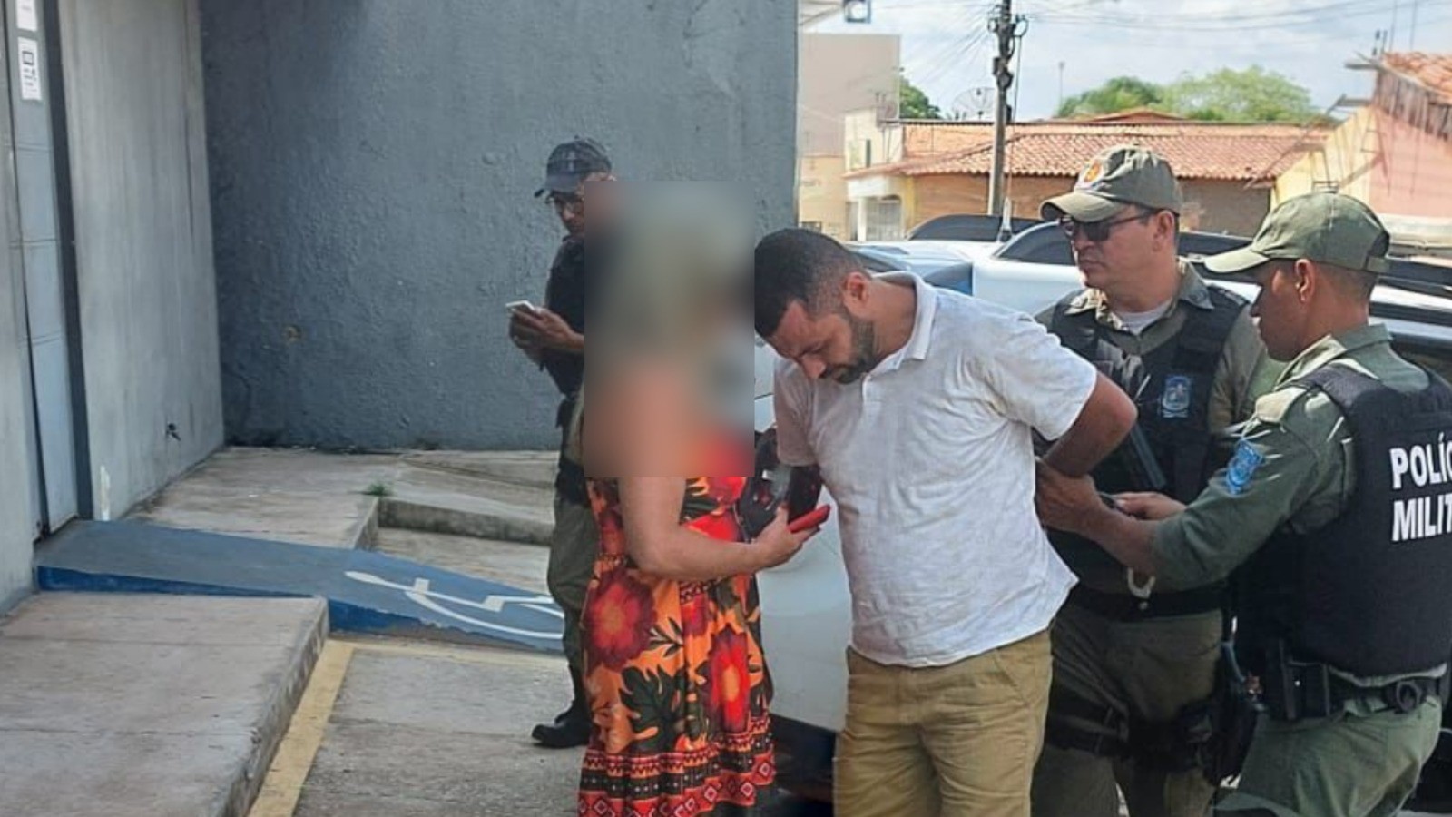 Foragido por roubo e furto é preso após disparar arma em via pública no interior do Piauí