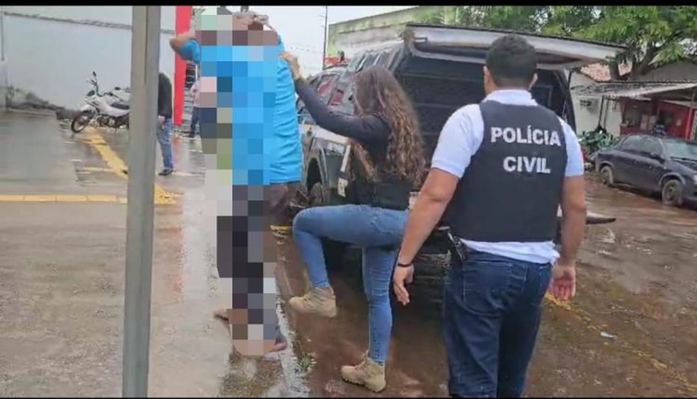 Homem foragido por estupro de criança é preso em Palmerândia — Foto: Divulgação/ PC-MA