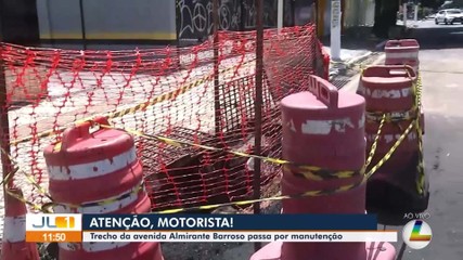 Trecho da avenida Almirante Barroso passa por obras em Belém