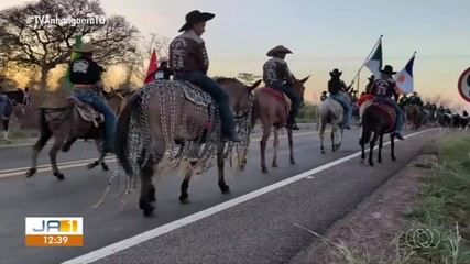 Cavalgada reúne mais de mil pessoas para celebrar a cultura de Itacajá