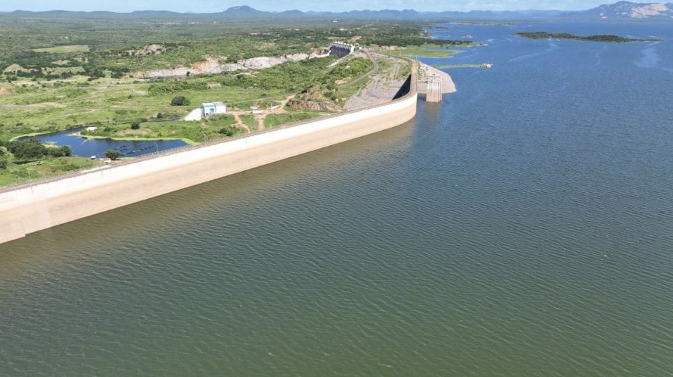 Em 10 anos, açude Castanhão ultrapassa 30% da capacidade pelo segundo ano seguido, no Ceará
