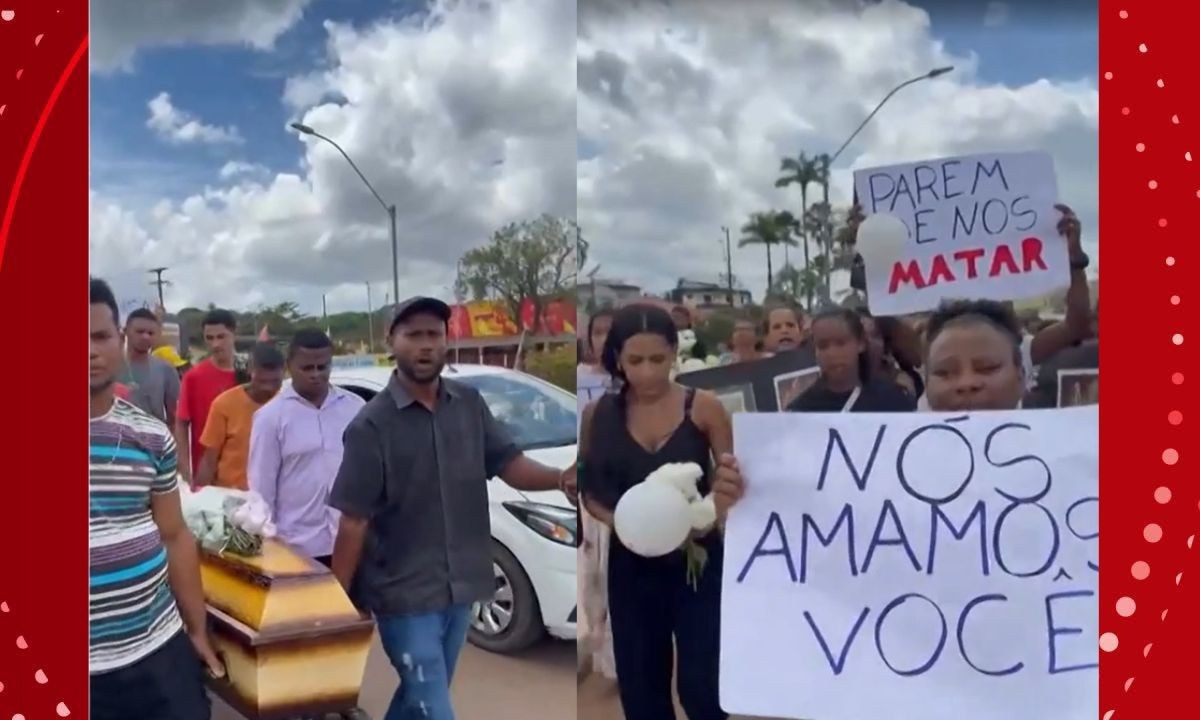 Familiares de empresária que morreu após cirurgia plástica pedem por justiça em enterro na Bahia