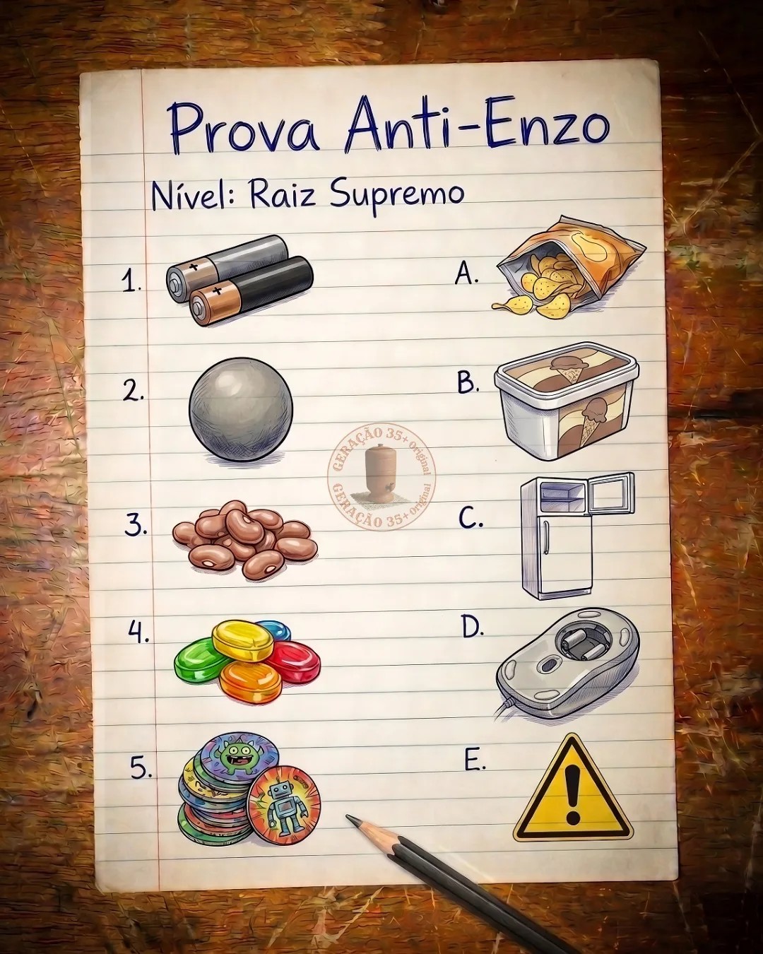Provas 'Anti-Valentina' e 'Anti-Enzo II' testam se você é adulto 'raiz' e domina truques analógicos