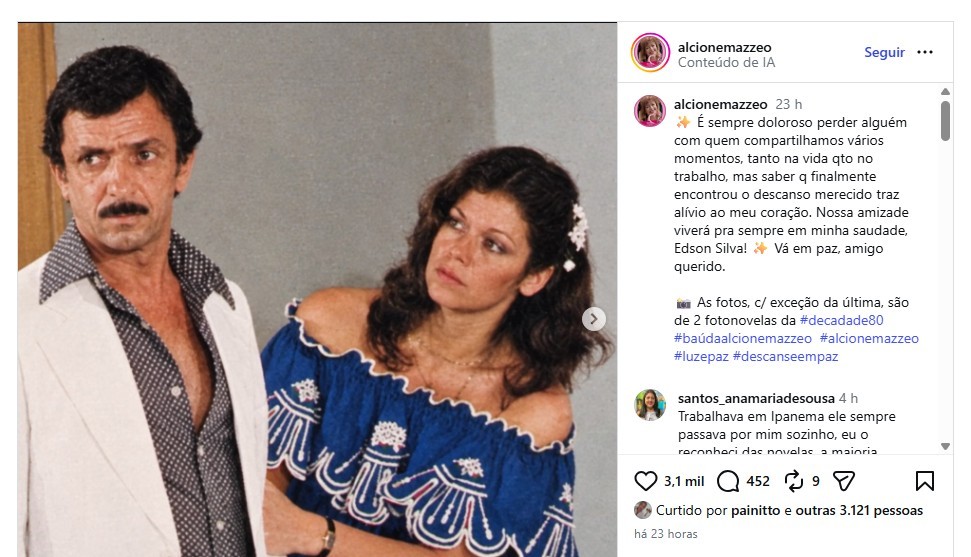 Morre Edson Silva, ator de ‘Laços de Família’ e dublador