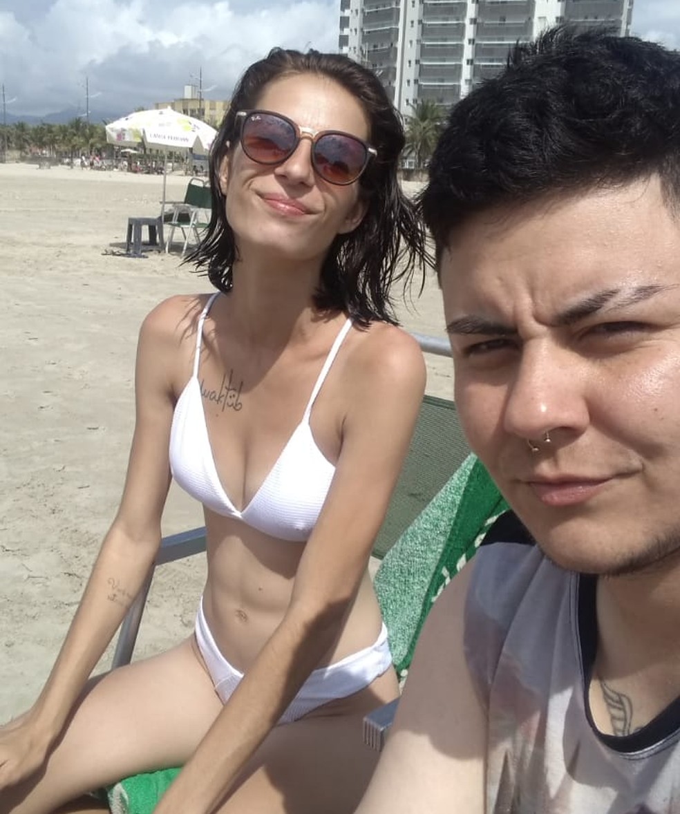 Jovem diz que esposa 'sentiu que morreria' pouco antes de se afogar no  litoral de SP: 'se despediu' | Santos e Região | G1