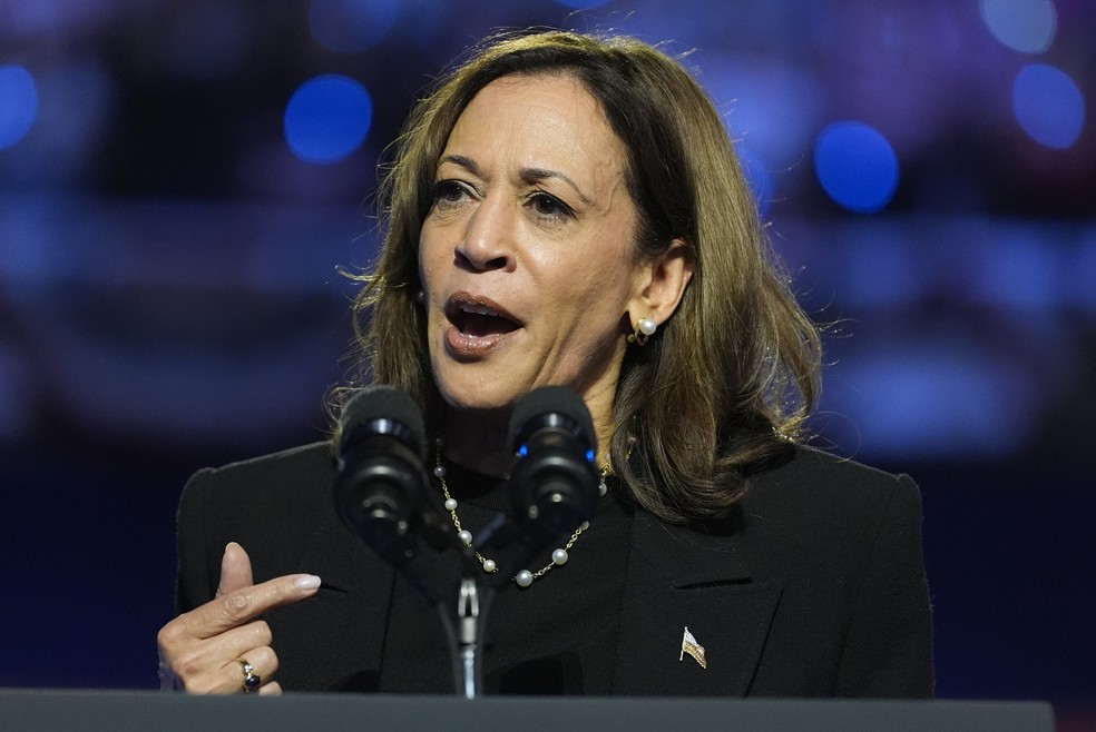 Candidata democrata Kamala Harris. — Foto: AP Photo/Jacquelyn Martin