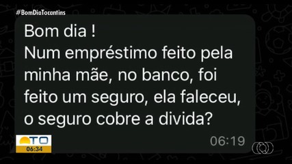 Advogado tira dúvidas dos telespectadores sobre contratos de seguro
