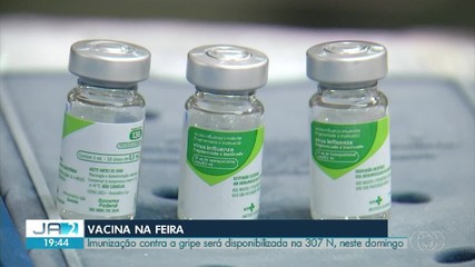 Imunização contra a gripe será aplicada neste domingo na feira da 307 Norte