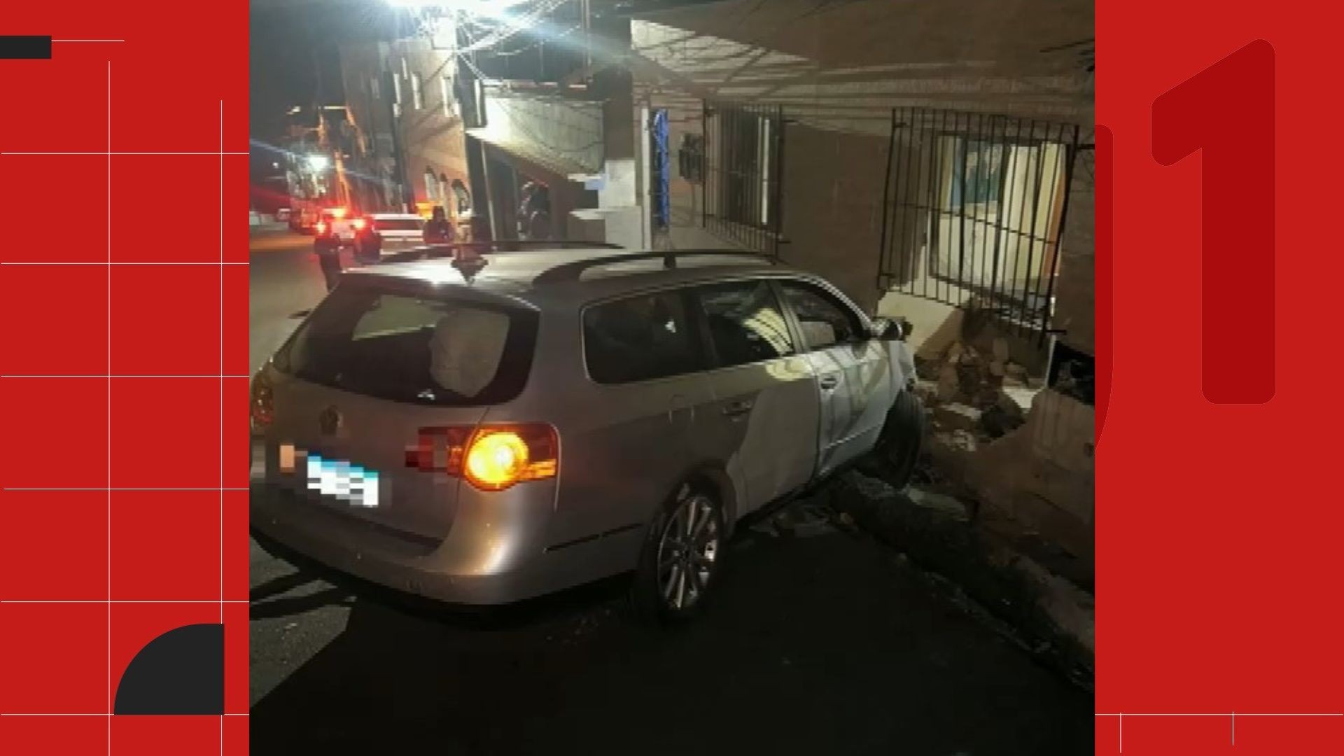 Motorista invade a mesma casa com o mesmo carro pela 2ª vez no ES