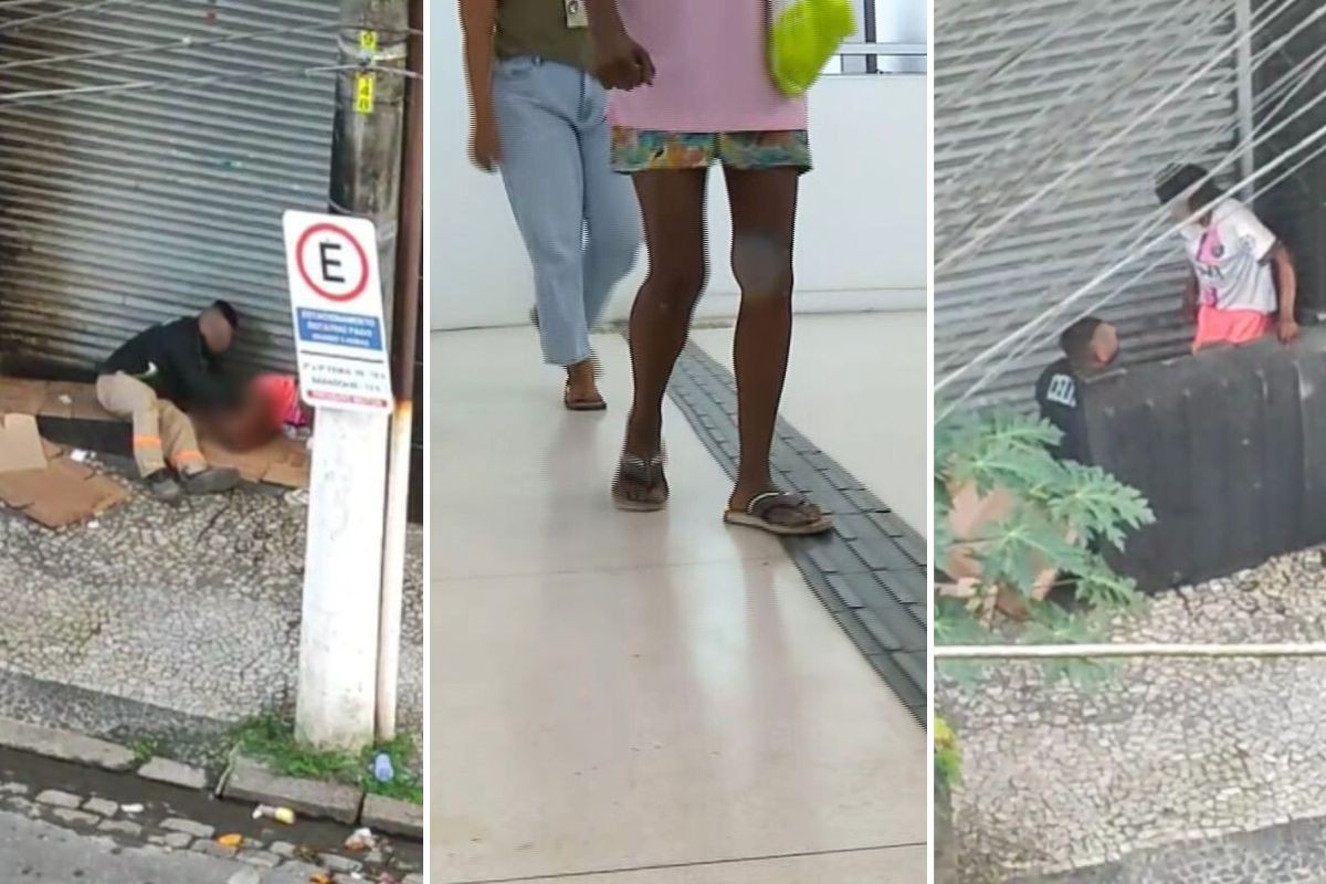 Mulher em situação de rua que afirma ter sido estuprada na calçada é acolhida em abrigo no litoral de SP