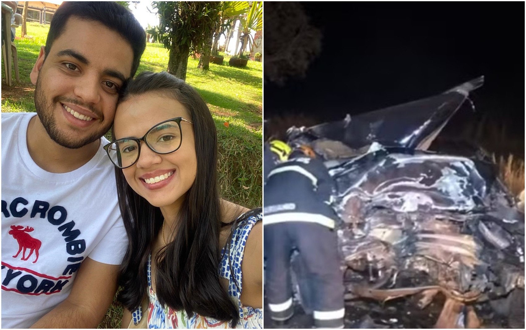 Marido de estudante de medicina que morreu em acidente viu quando caminhonete entrou na frente de carro: ‘Veio o choque. Gritei e apaguei’. 