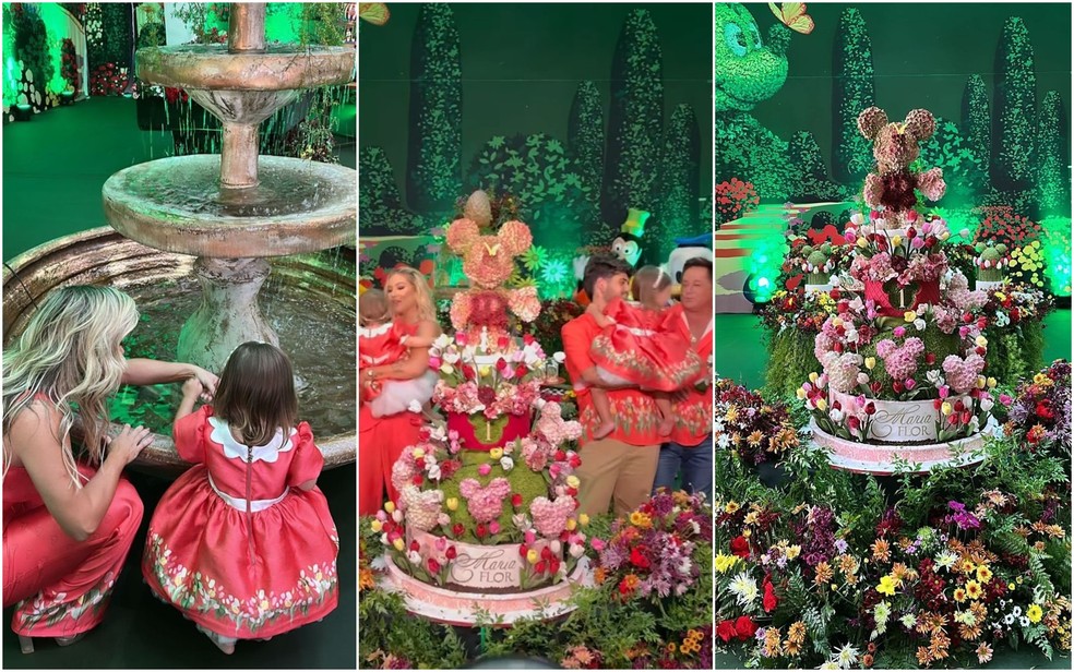 Veja detalhes da festa luxuosa de 1 ano de Maria Flor, filha de Virginia e Zé Felipe (Foto: Reprodução/ Instagram)
