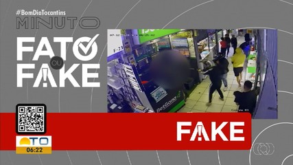 Suposto tiroteio em Porto Alegre é desmentido no Fato ou Fake