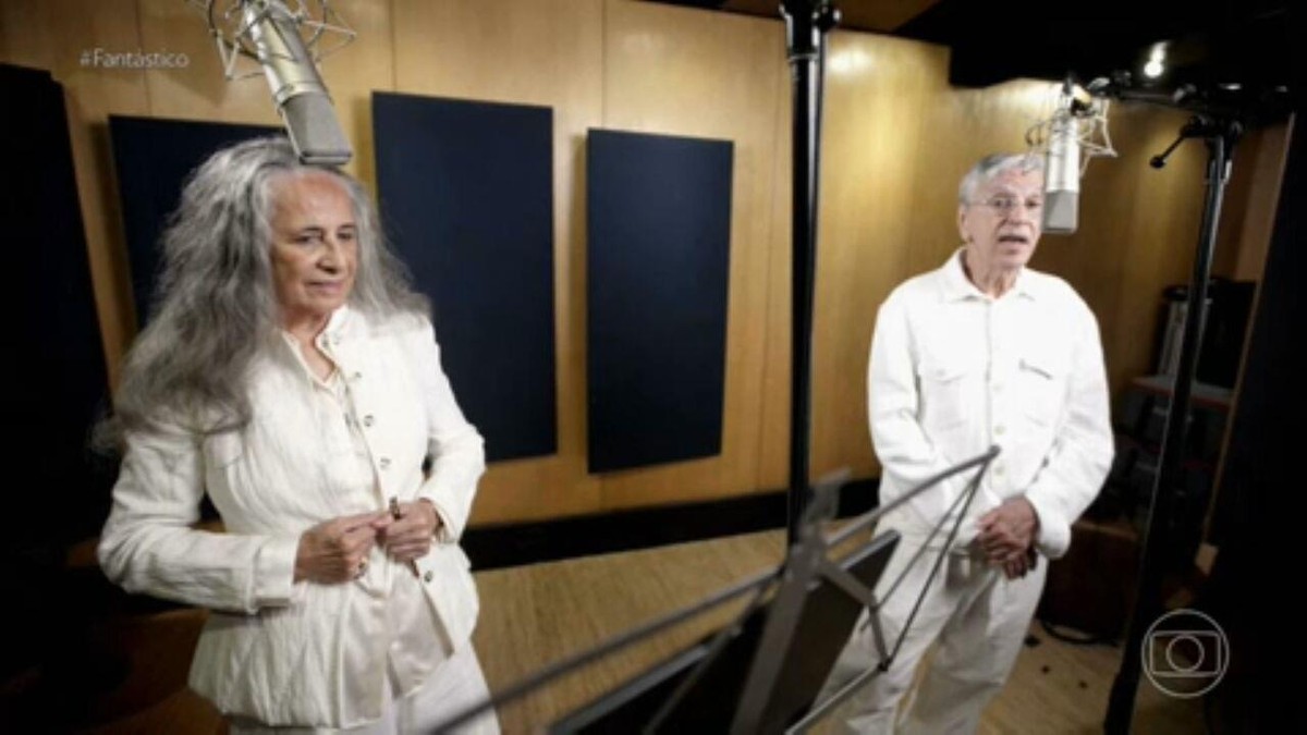Caetano Veloso e Maria Bethânia gravam homenagem especial para a capital gaúcha